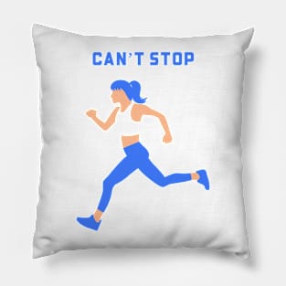 Can’t stop running Pillow