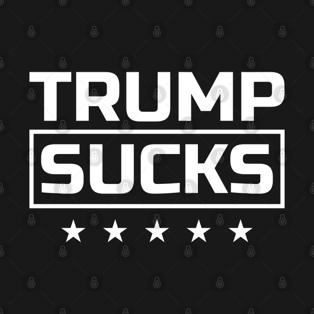 Trump Sucks white font by pASob