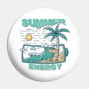 Summer Energy Pin