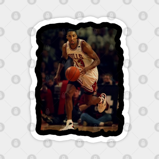 Scottie Pippen Vintage Magnet by CAH BLUSUKAN