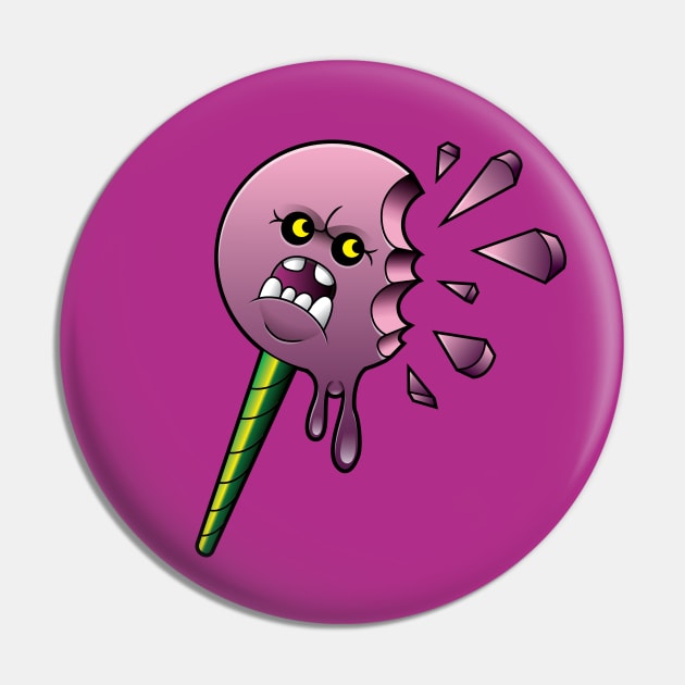 Lollipop Munster Pin by mikimow