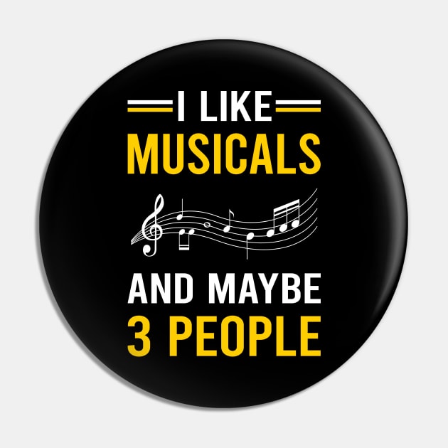 3 People Musicals Musical Pin by Good Day