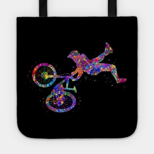 Downhill mountain bike freestyle Tote