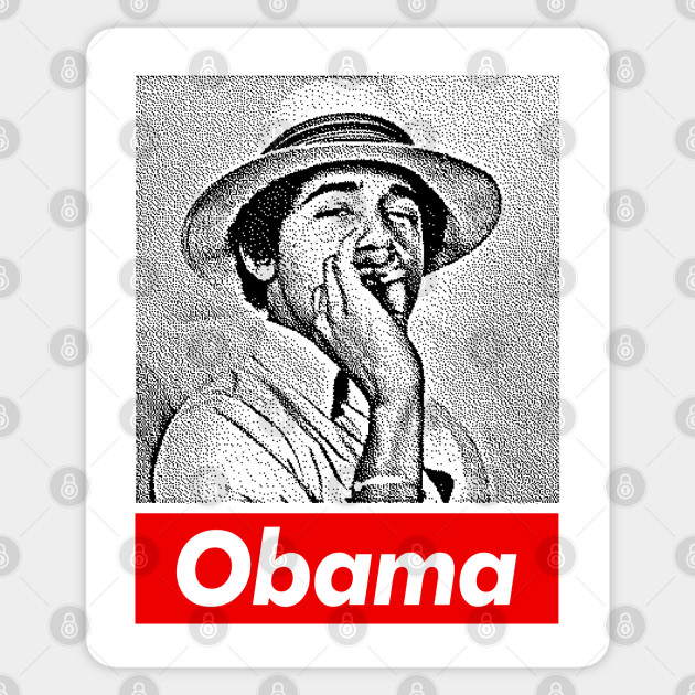 Young Barack Obama 8bit Fan Art Barack Obama Fan Sticker Teepublic Au
