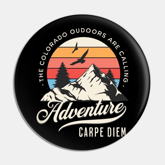 Seize the Day Pin by ZombieTeesEtc