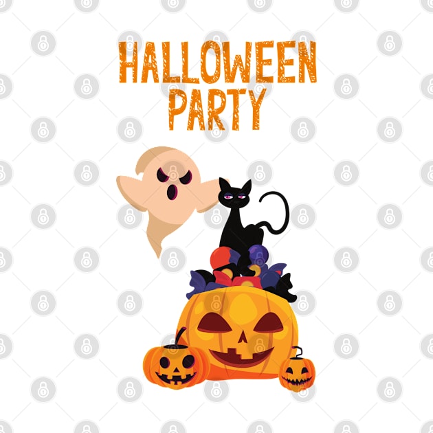 Halloween Party by Kiyiya Designs