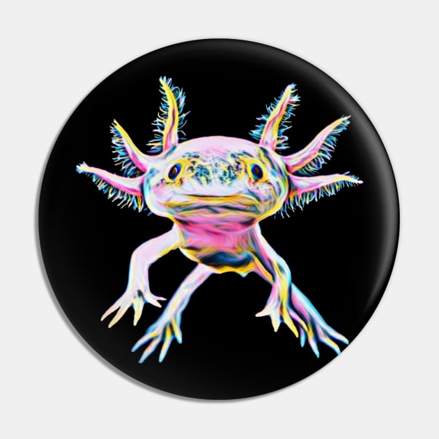 Axolotl Pin by Nimmersatt