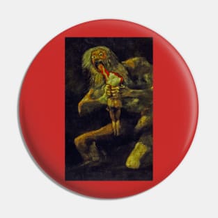 Goya's Saturn Pin