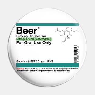 Brewing Oral Solution Pin