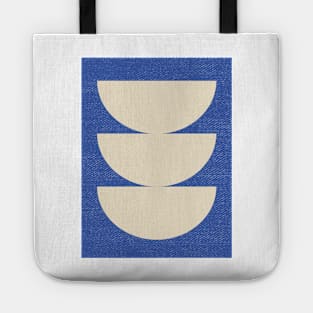 Half Circle 3 - Blue 2 Tote