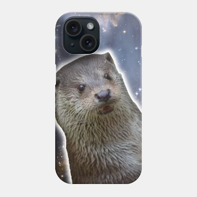 Otter Galaxy Phone Case by boycryingwolf