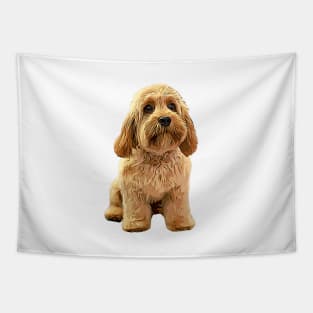 Cavapoo Doodle Cavoodle Cockapoo Goldendoodle Labradoodle Puppy Dog Tapestry