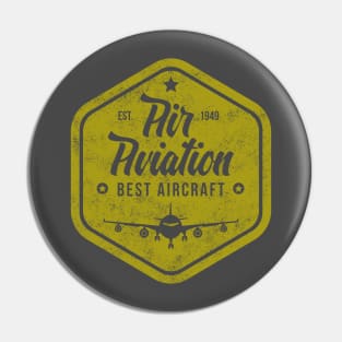 Vintage Pilot and Aviator Tee Pin