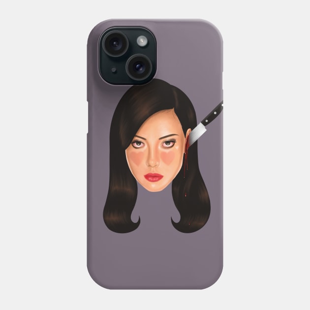 Aubrey Plaza Phone Case by thelamehuman