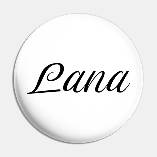 Name Lana Pin by gulden