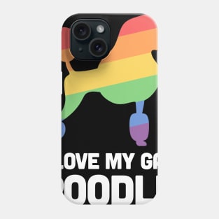 Poodle - Funny Gay Dog LGBT Pride Phone Case