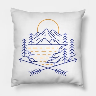 The Best Art is Nature 3 Pillow