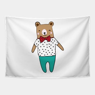 Cute little bear Tapestry