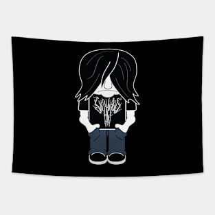 Metal fan Tapestry