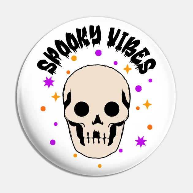 Spooky Vibes Pin by MONMON-75