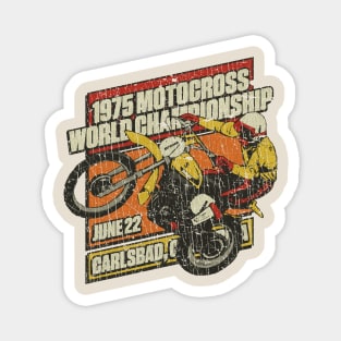 Motocross World Championships 1975 Magnet