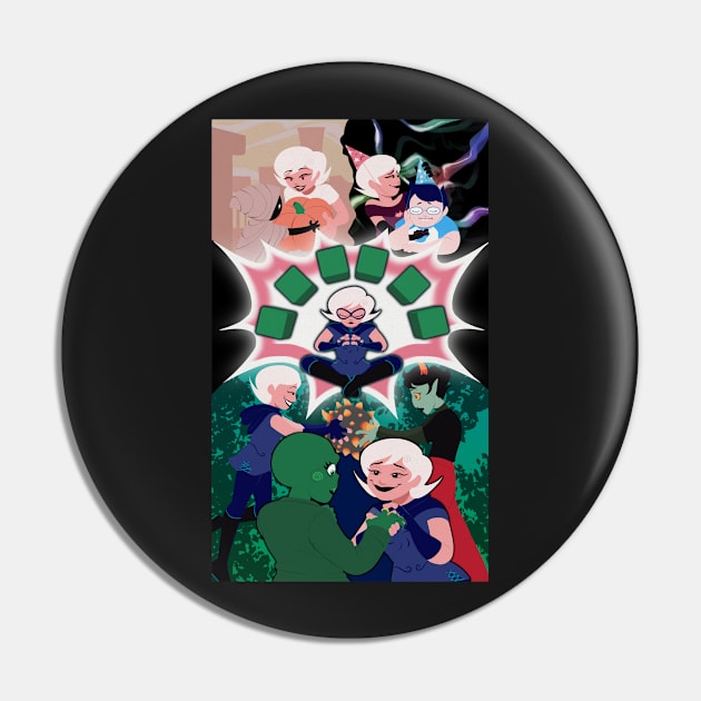 Roxy Lalonde Six of Pentacles Pin by buzzingRoyalty