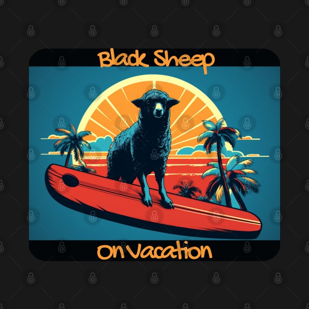 Black Sheep On Vacation by baseCompass