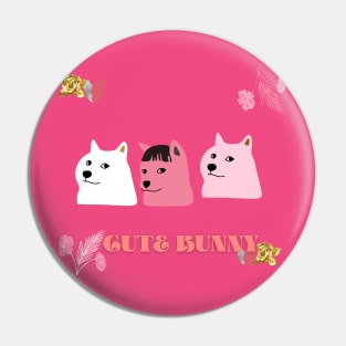 cute bunny t shirt Pin