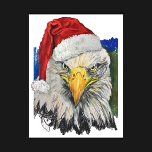 Holiday Eagle Portrait T-Shirt