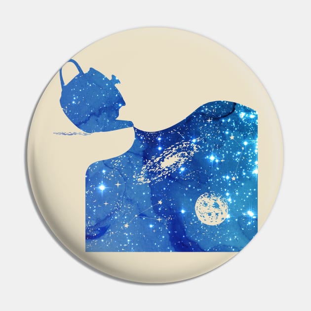 Tea-riffic Galaxy Pin by Nataliatcha23