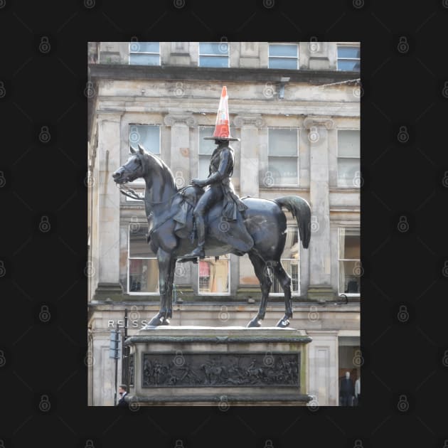 Scottish Photography Series (Vectorized) - Duke of Wellington Statue Glasgow #2 by MacPean