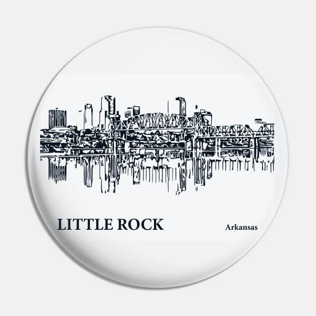 Little Rock - Arkansas Pin by Lakeric