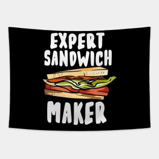 Expert Sandwich Maker Tapestry