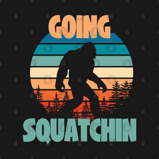 Bigfoot - Bigfoot Going Squatchin by Kudostees