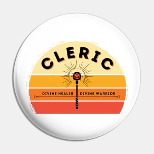 Cleric Sunset Pin