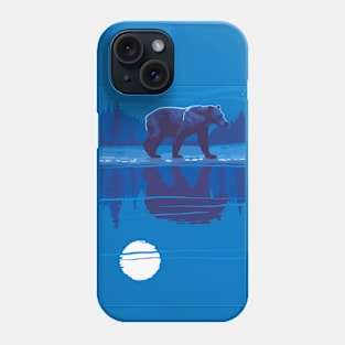 Bear And The Night Phone Case