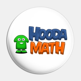 Hooda Math Logo Pin