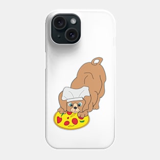 Cute dog chef Phone Case