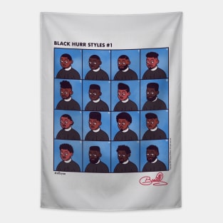 Black Hurr Styles Tapestry