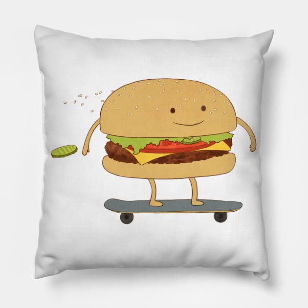 Fast Food Pillow by Terry Fan