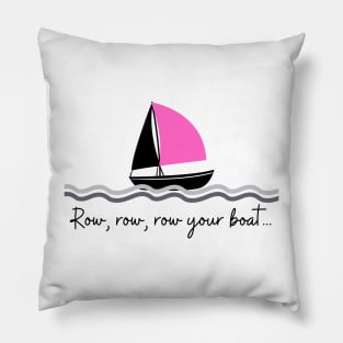 Row your boat Pillow