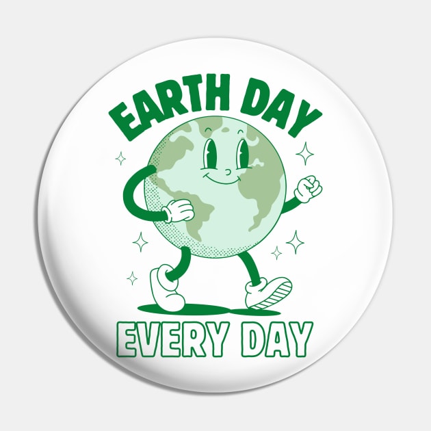 Earth Day Everyday Pin by Bruno Pires