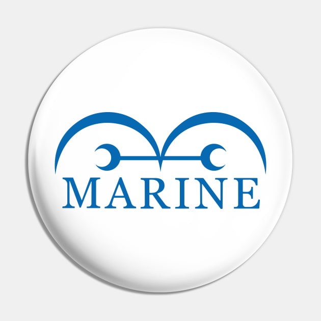 Marine Pin by onepiecechibiproject