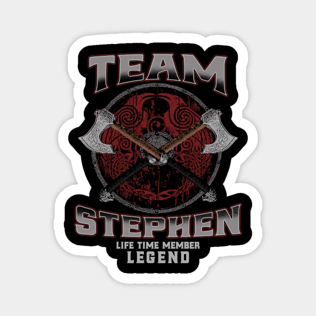 Stephen - Life Time Member Legend Magnet by Stacy Peters Art