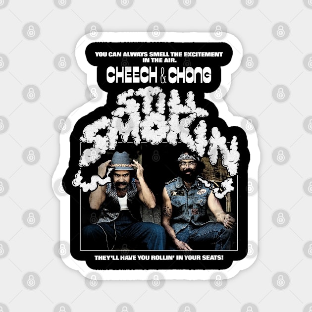 Vintage Cheech & Chong Magnet by CynicalNation