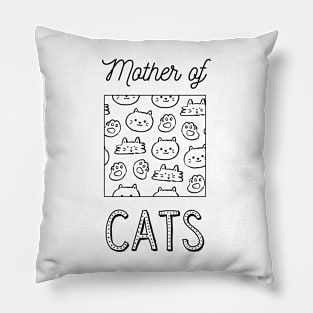 Mother of Cats Pillow