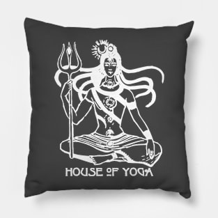 White Shiva Pillow