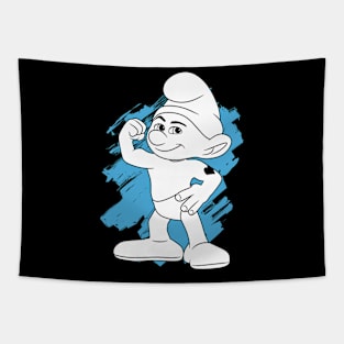 Strong Smurf Tapestry