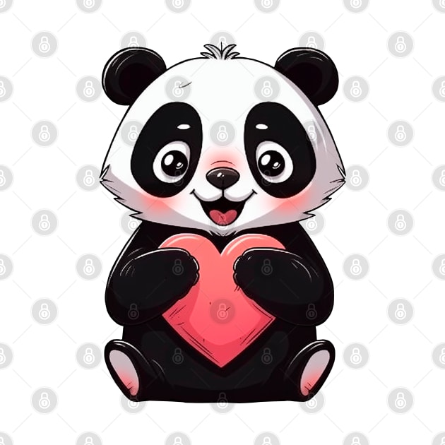 Cute panda by Chromatic Currents