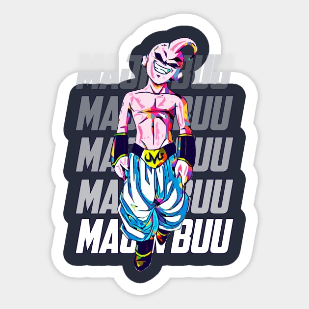 Buu Outline | Sticker